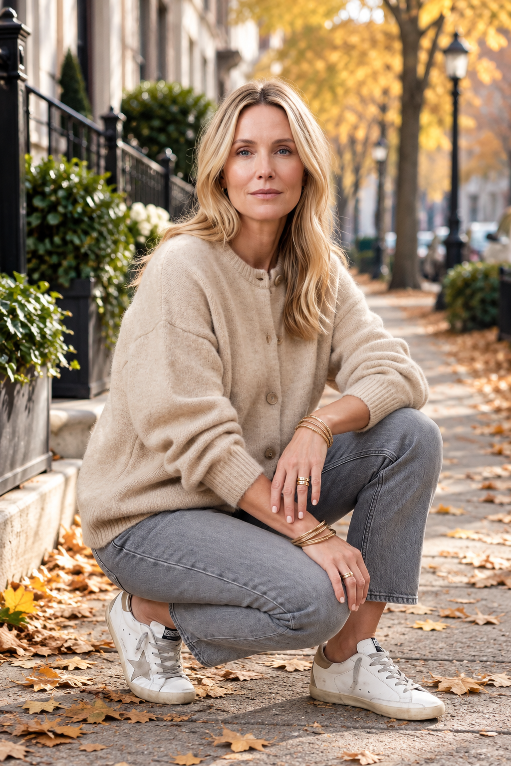 Noemi Bellariva | Oversized Button-Up Cardigan