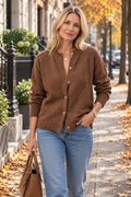 Noemi Bellariva | Oversized Button-Up Cardigan