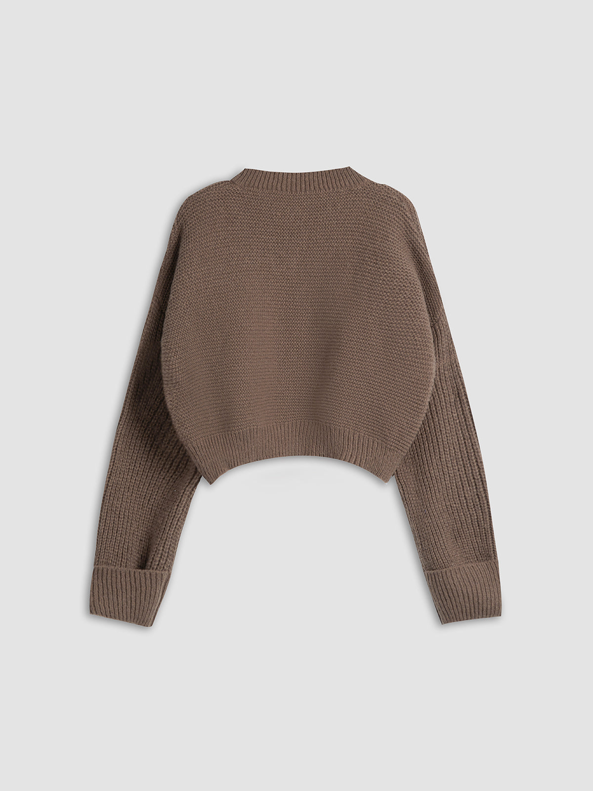 Bérénice | V-Neck Cropped Sweater for Women