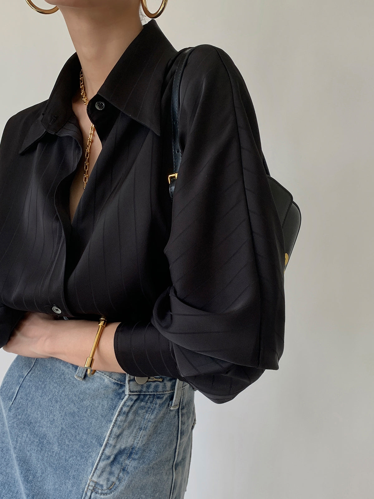 Amélie | Oversized Button-Up Shirt for Women