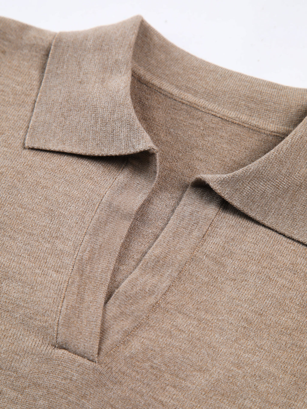 Claire | Knit Sweater Women Collared Relaxed Fit Long Sleeve