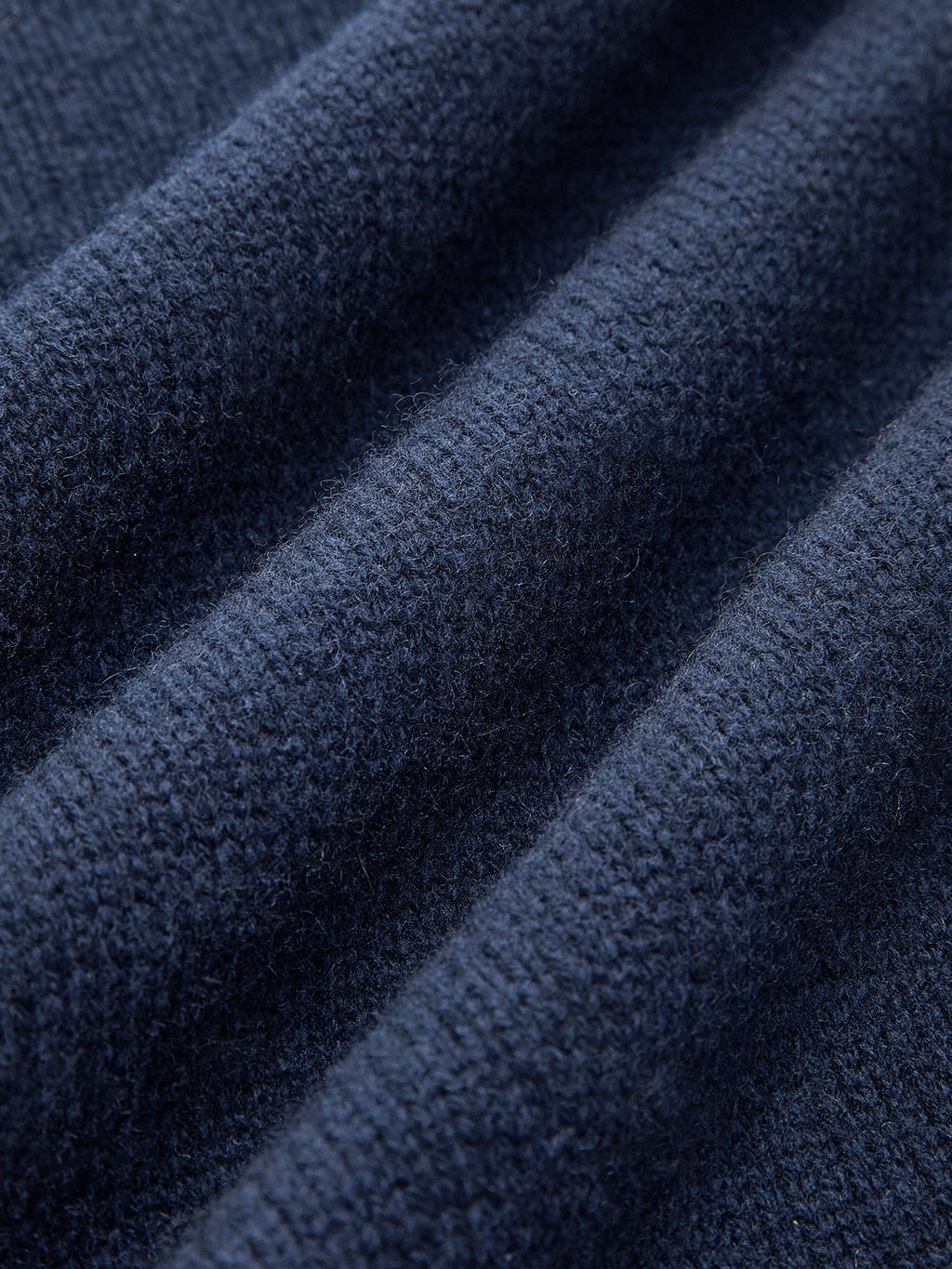 Cléo D’Amboise | Knit Sweater Women Lapel Neck Layered Panel Long Sleeve