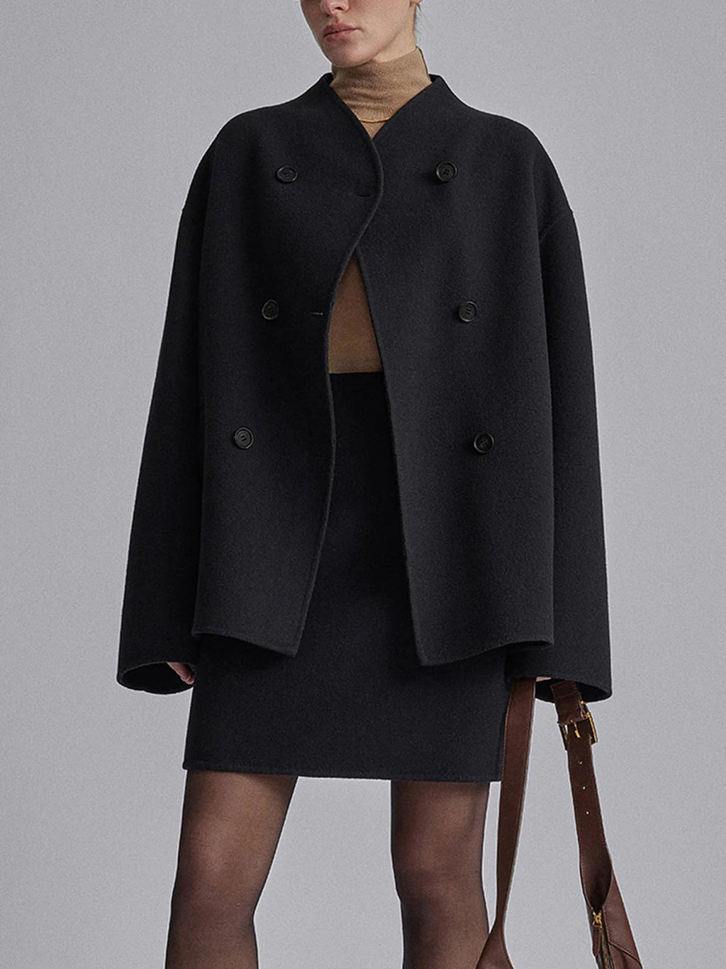 Apolline | Oversized Button-Front Utility Jacket for Women