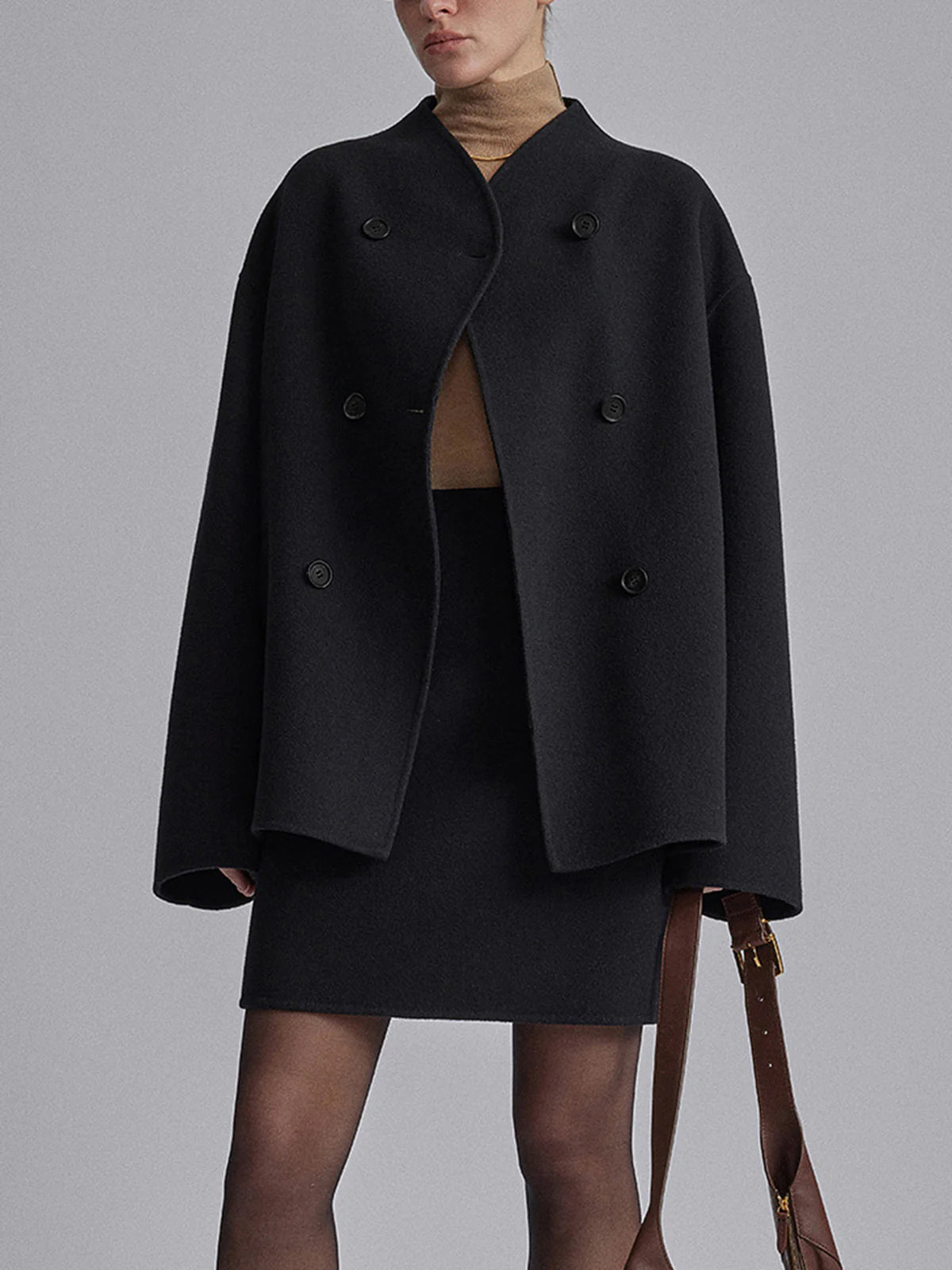 Apolline | Oversized Button-Front Utility Jacket for Women
