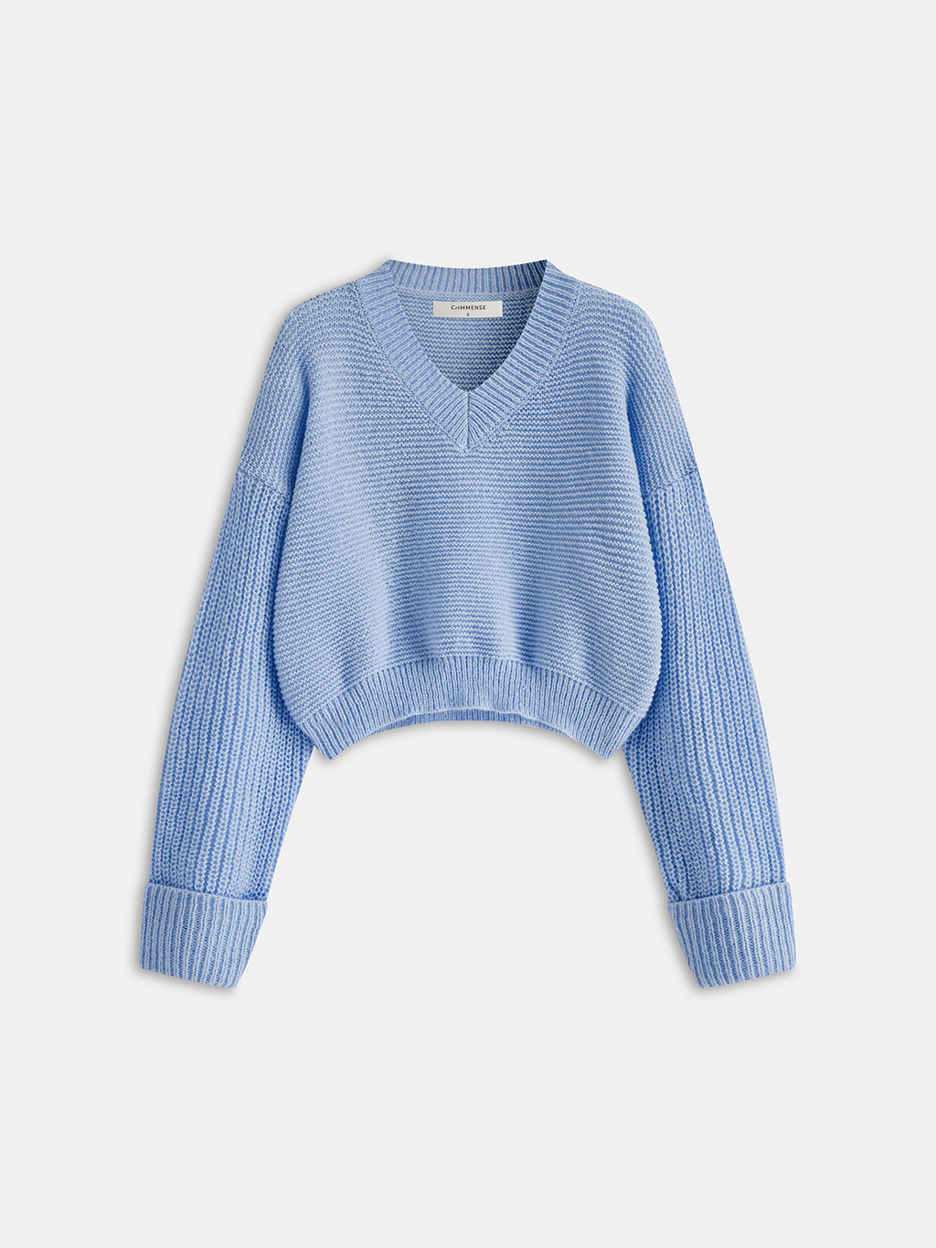 Bérénice | V-Neck Cropped Sweater for Women