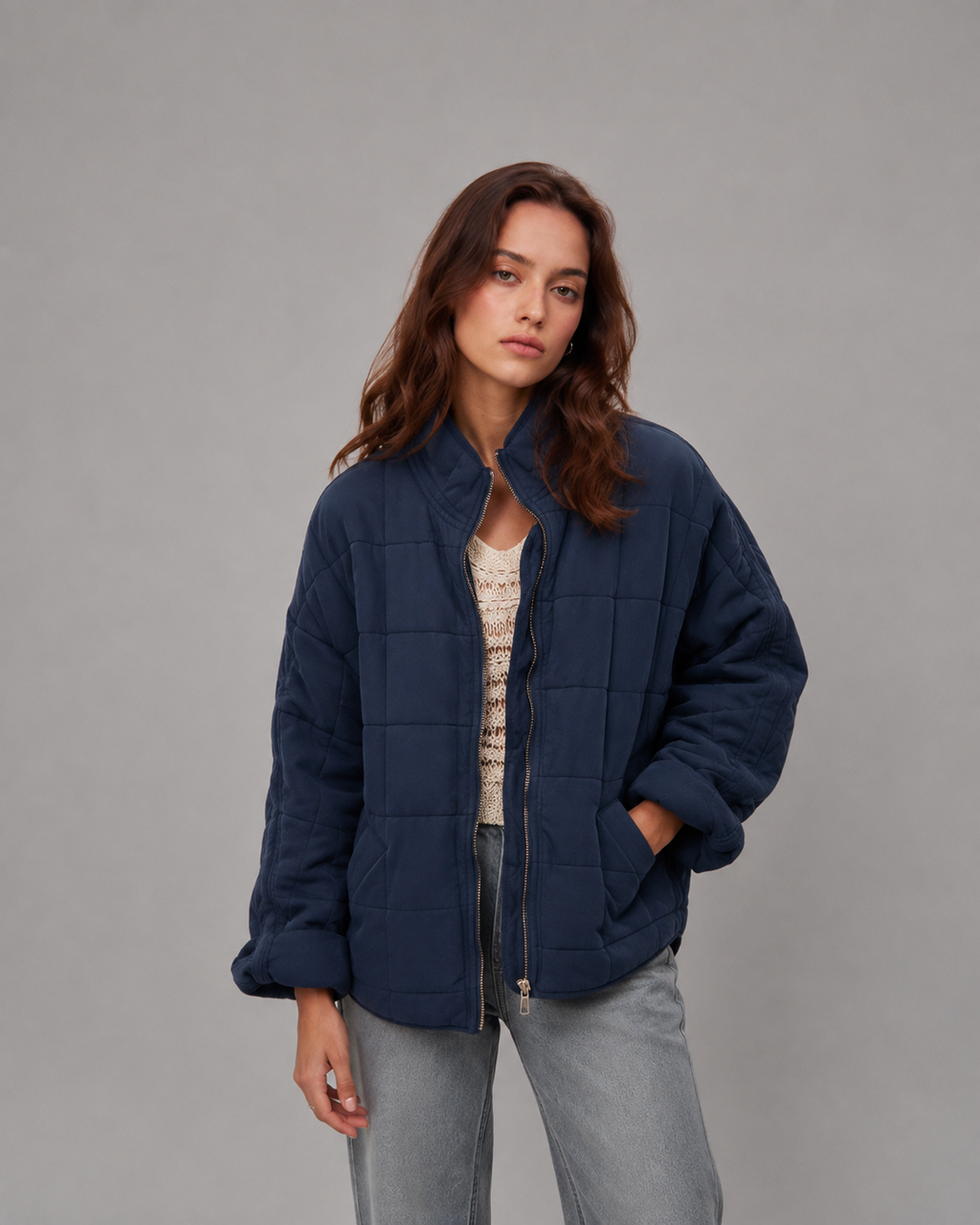 Garance | Quilted Tailored Refined Puffer Jacket