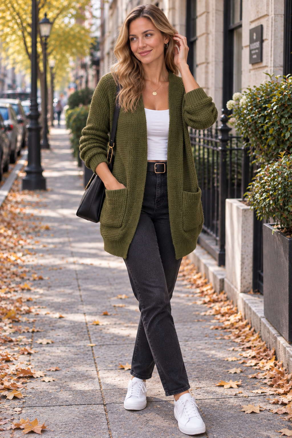 Raffaella Orselli | Soft Open-Front Cardigan