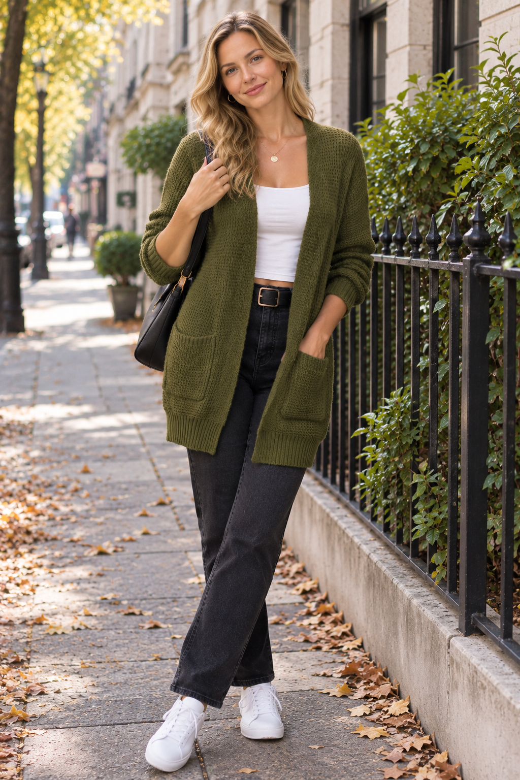 Raffaella Orselli | Soft Open-Front Cardigan