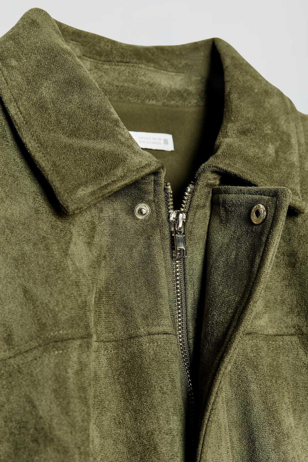 Mélissa Mathieu | Women's Khaki Oversized Utility Jacket – Green Bomber Jacket