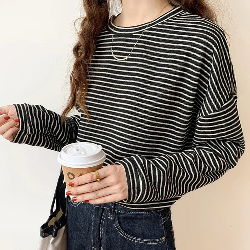 Sophie | Striped Button-Up Shirt for Women