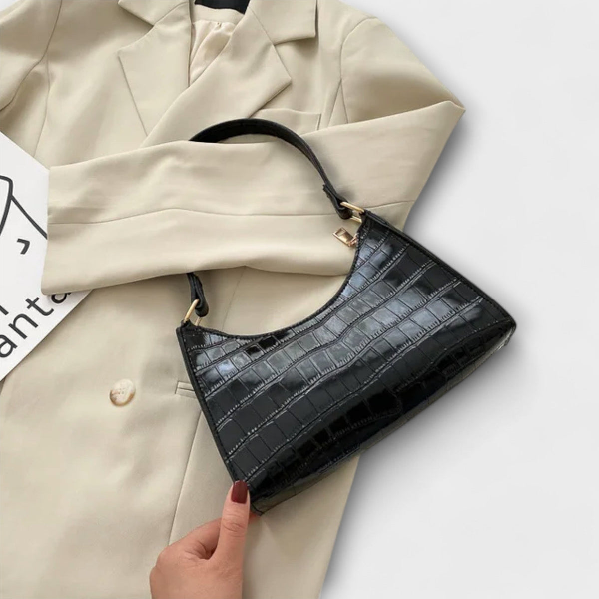 Perrine leather bag