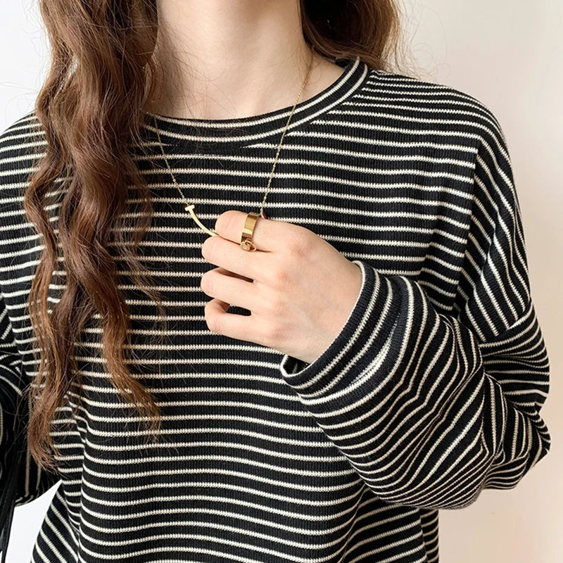 Sophie | Striped Button-Up Shirt for Women