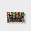 Eloisa | Elegant shoulder bag with chain and diamonds