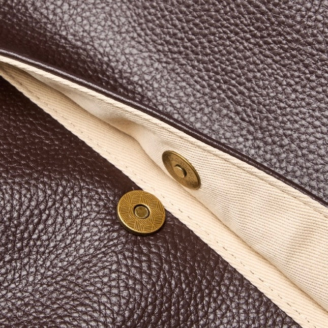 Victoire Beaurose | Retro genuine leather soft minimalist bag for everyday use
