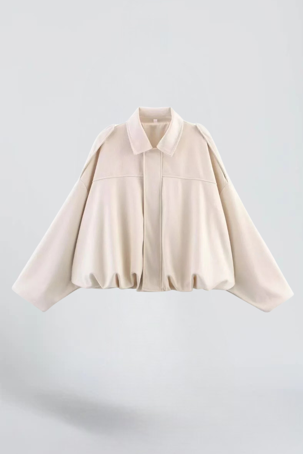 Mélissa Mathieu | Women's Khaki Oversized Utility Jacket – Green Bomber Jacket