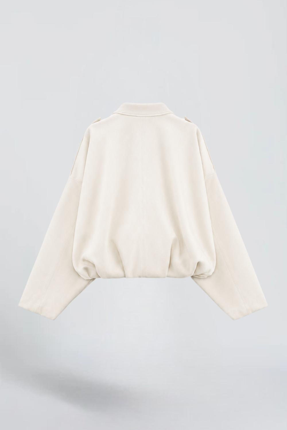 Mélissa Mathieu | Women's Khaki Oversized Utility Jacket – Green Bomber Jacket