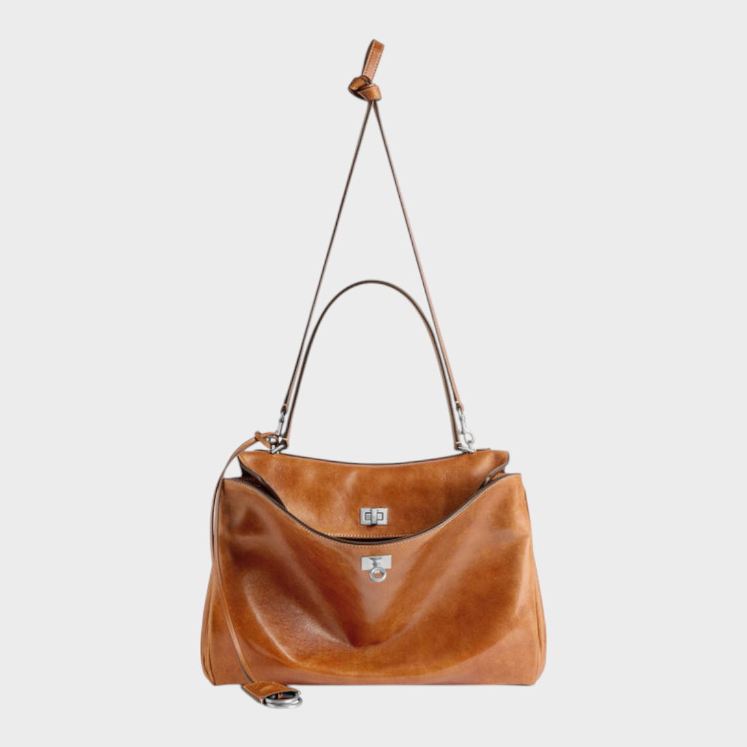 Elena Caravelli | Minimalist Luxurious Soft Leather Handbag