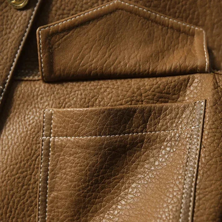Sylvie | Faux Leather Jacket for Women