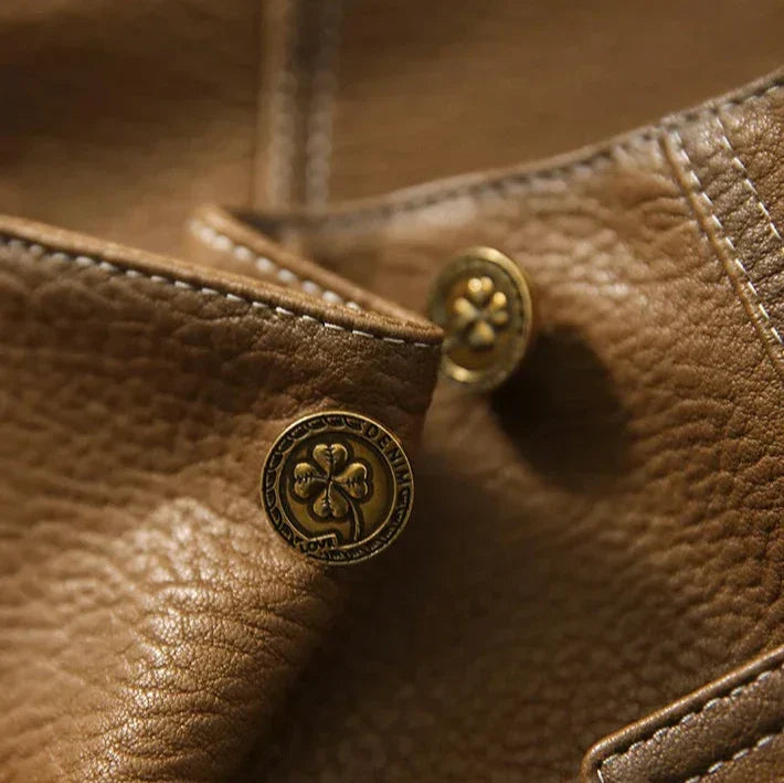 Sylvie | Faux Leather Jacket for Women
