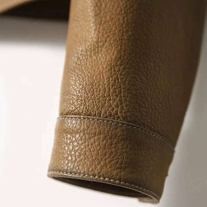 Sylvie | Faux Leather Jacket for Women