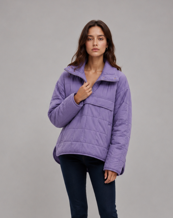 Lilou | Wrap Hooded Classic Coat