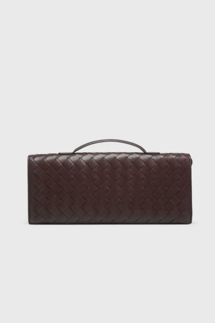 Mariette Bellavaux  | Clutch Bag with Gold Knot Detail