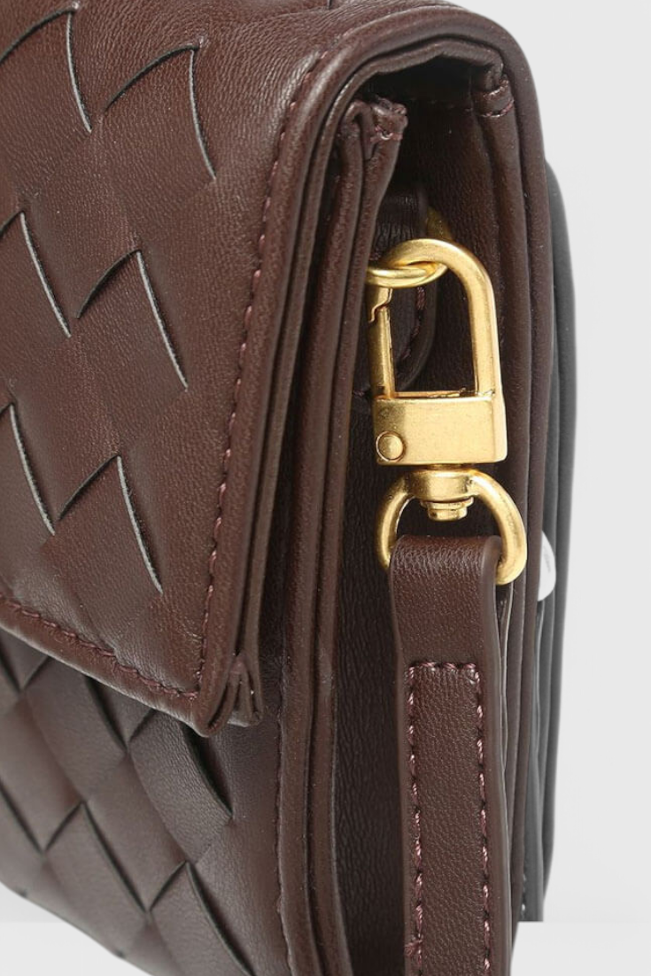 Mariette Bellavaux  | Clutch Bag with Gold Knot Detail