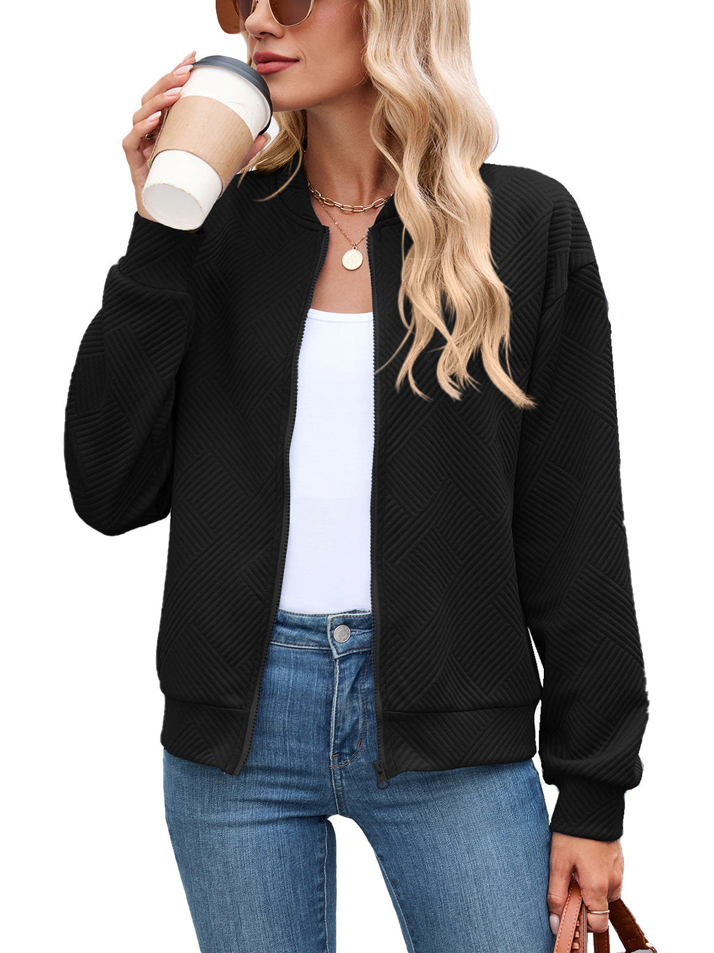 Cécile | Modern Quilted Relaxed Puffer Jacket