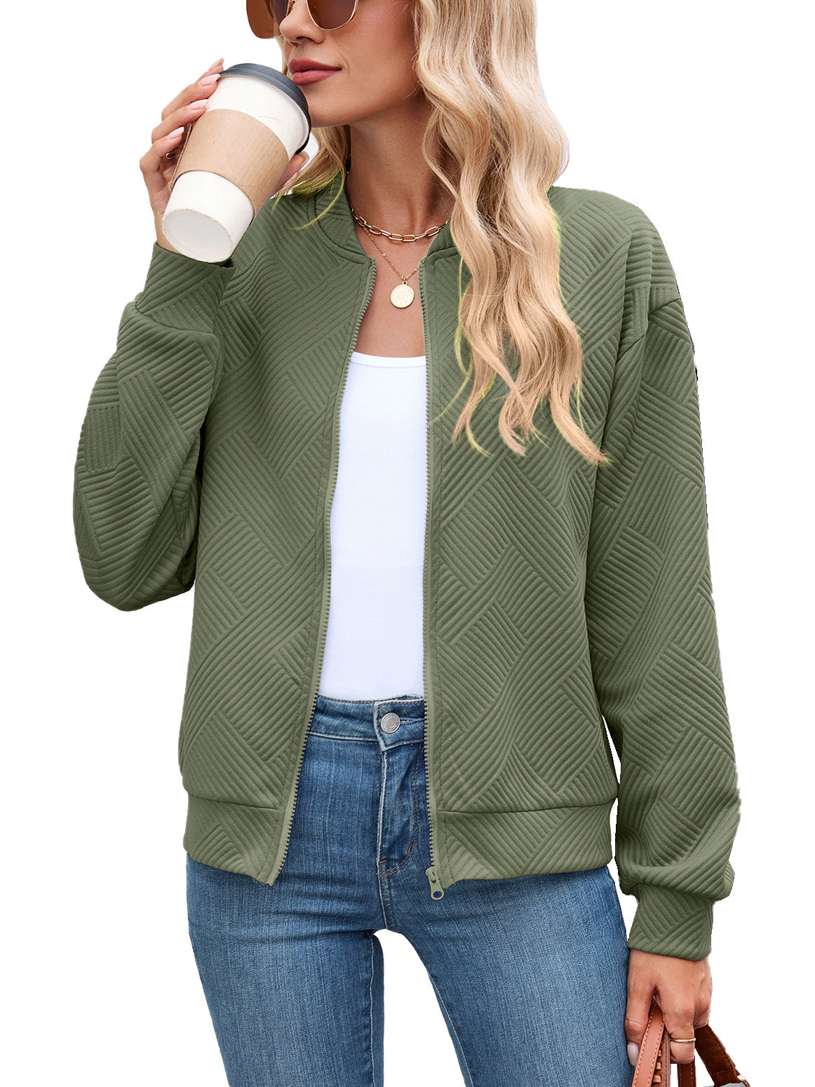 Cécile | Modern Quilted Relaxed Puffer Jacket