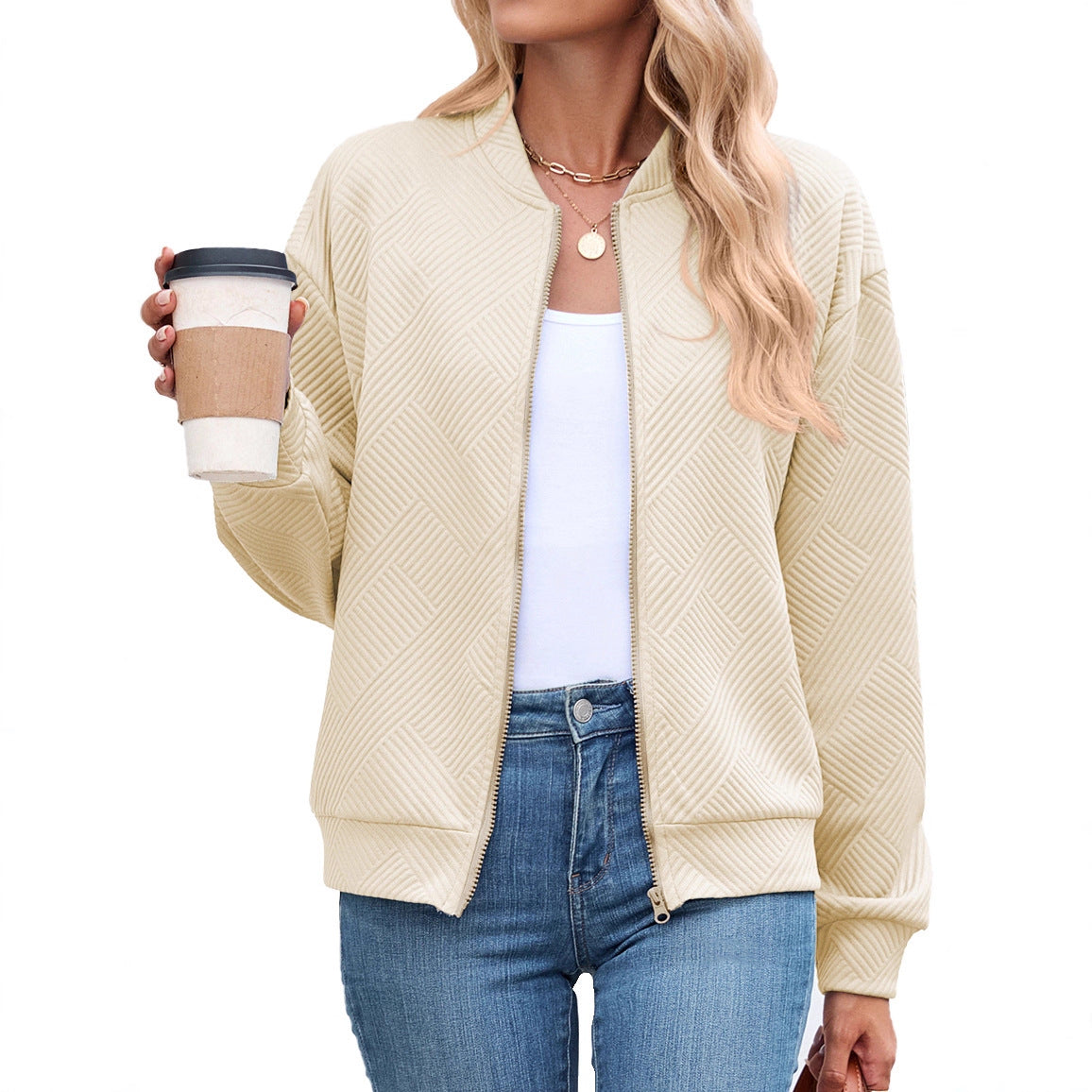 Cécile | Modern Quilted Relaxed Puffer Jacket