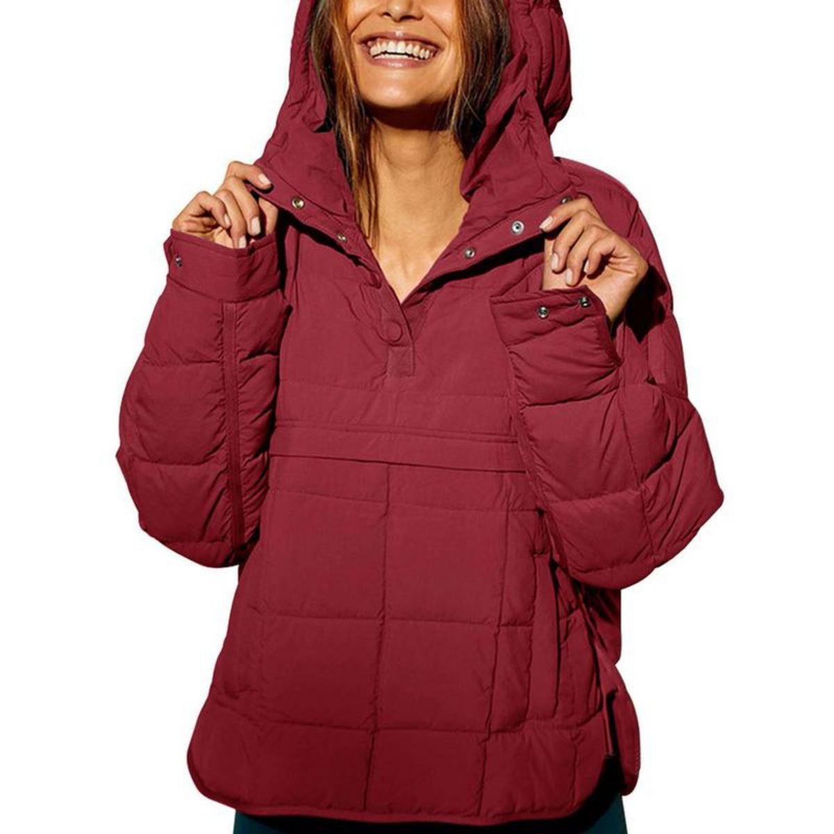 Lilou | Wrap Hooded Classic Coat