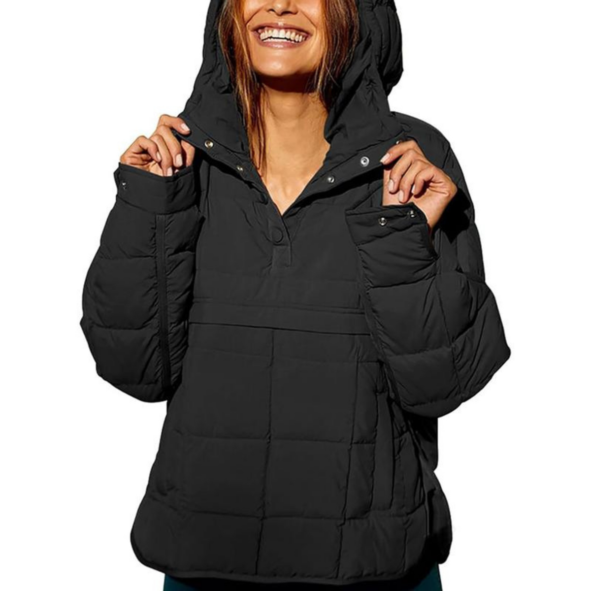 Lilou | Wrap Hooded Classic Coat