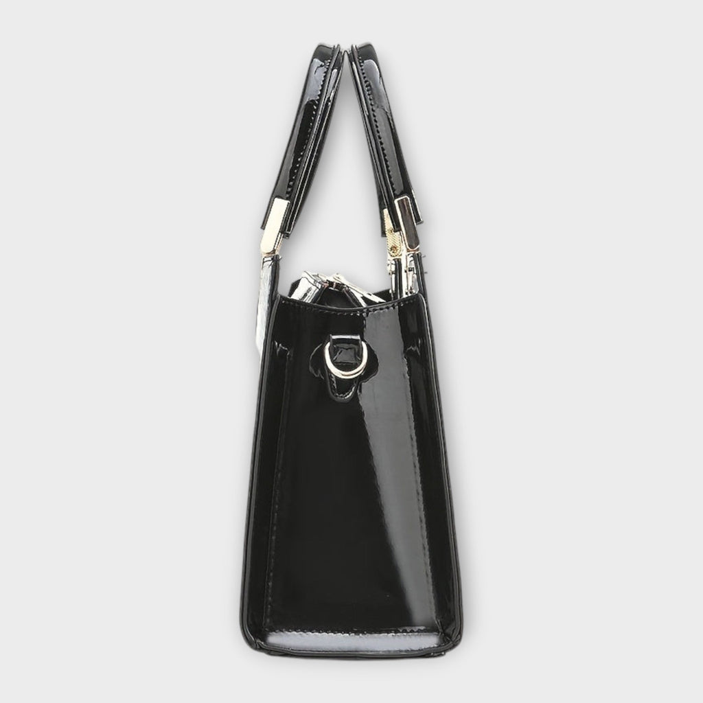 Cécile Valois | Shiny crocodile leather bag