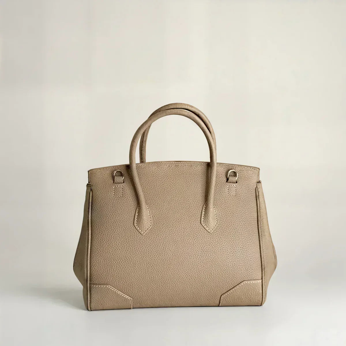 Stella | Women's Black Tote Handbag – Structured Top Handle Bag with Shoulder Strap