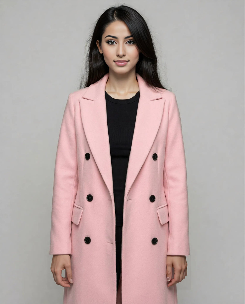 Kinsley | Belted Longline Understated Trench Coat