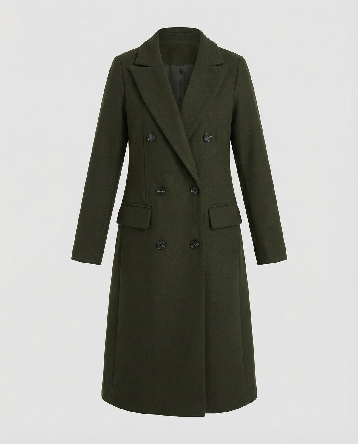 Kinsley | Belted Longline Understated Trench Coat