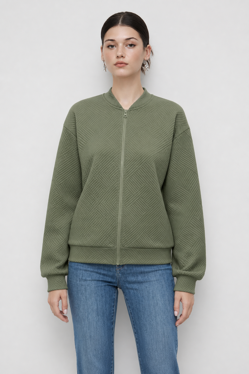 Cécile | Modern Quilted Relaxed Puffer Jacket