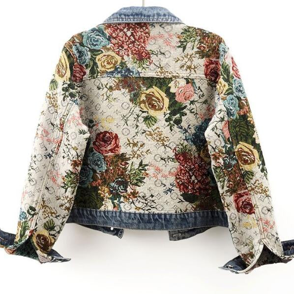 Céleste | Button-Front Denim Jacket for Women