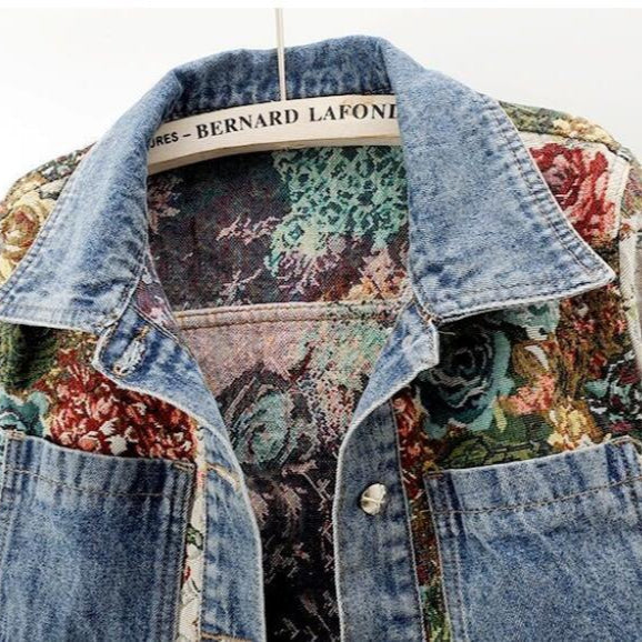 Céleste | Button-Front Denim Jacket for Women