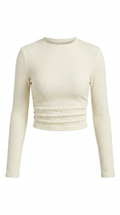 Alix | Crew Neck Knit Top for Women
