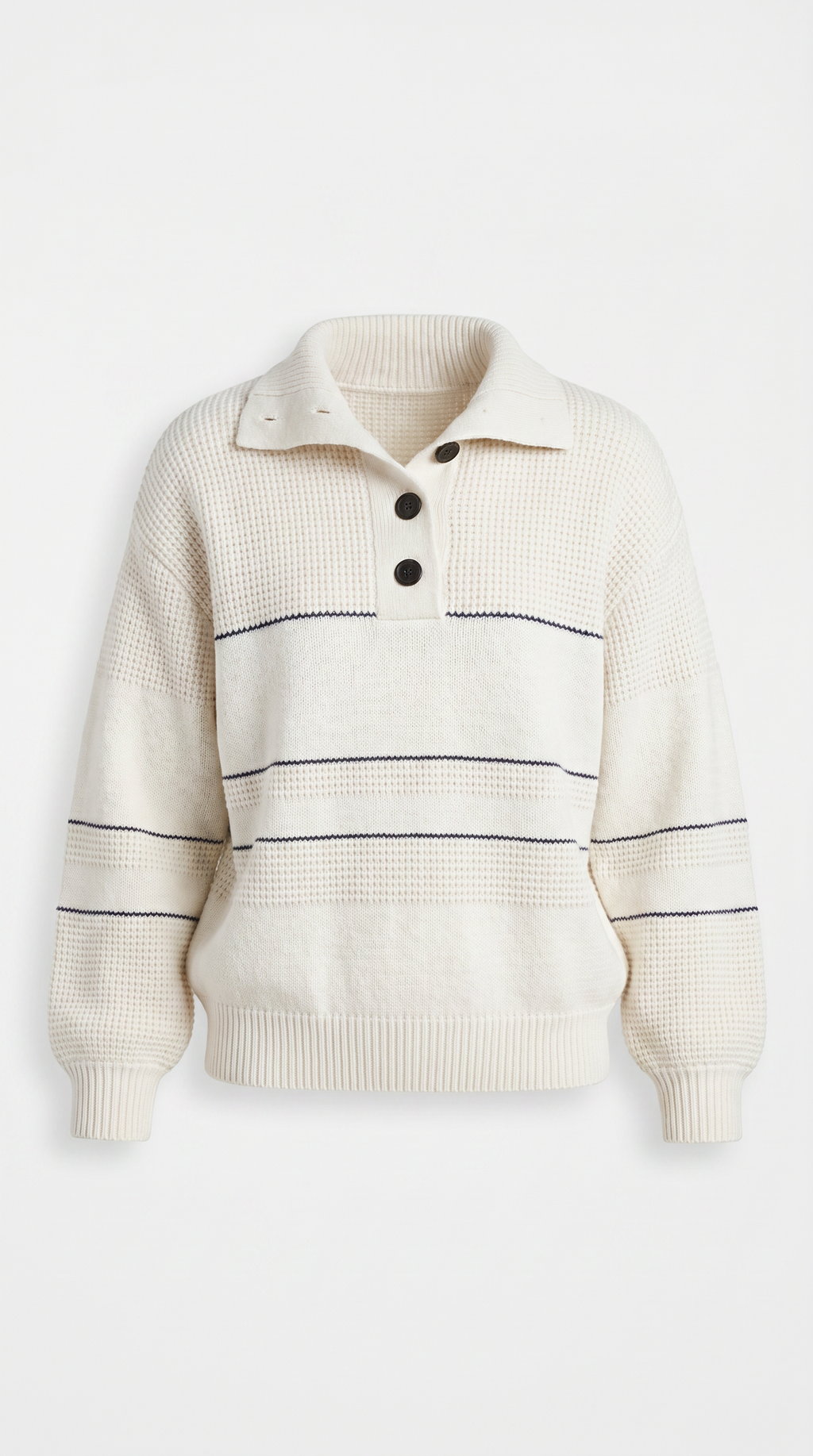 Héloïse | Button-Front White Cardigan for Women