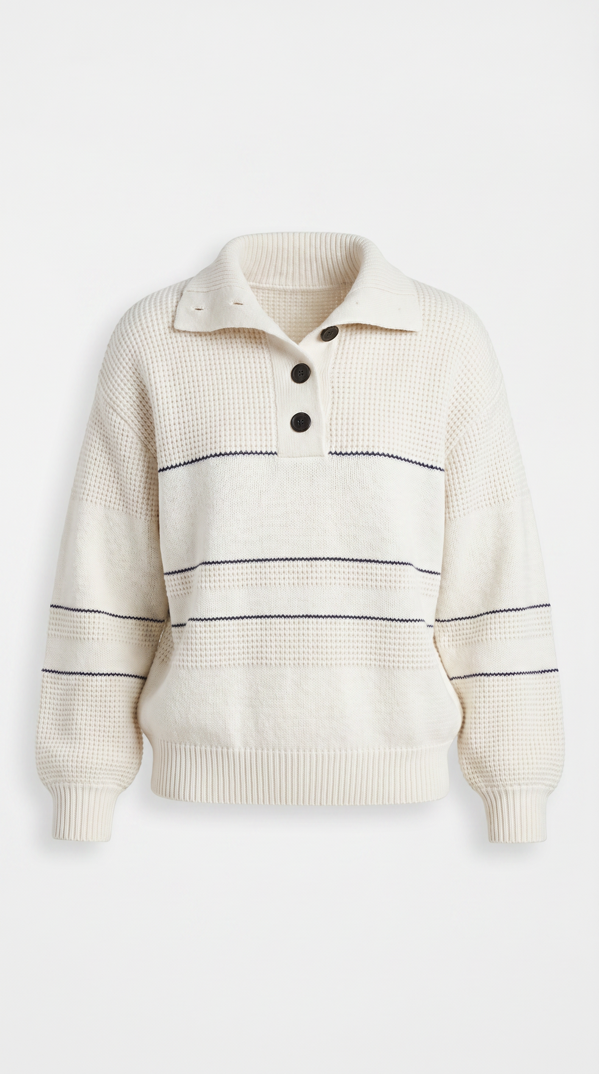 Héloïse | Button-Front White Cardigan for Women