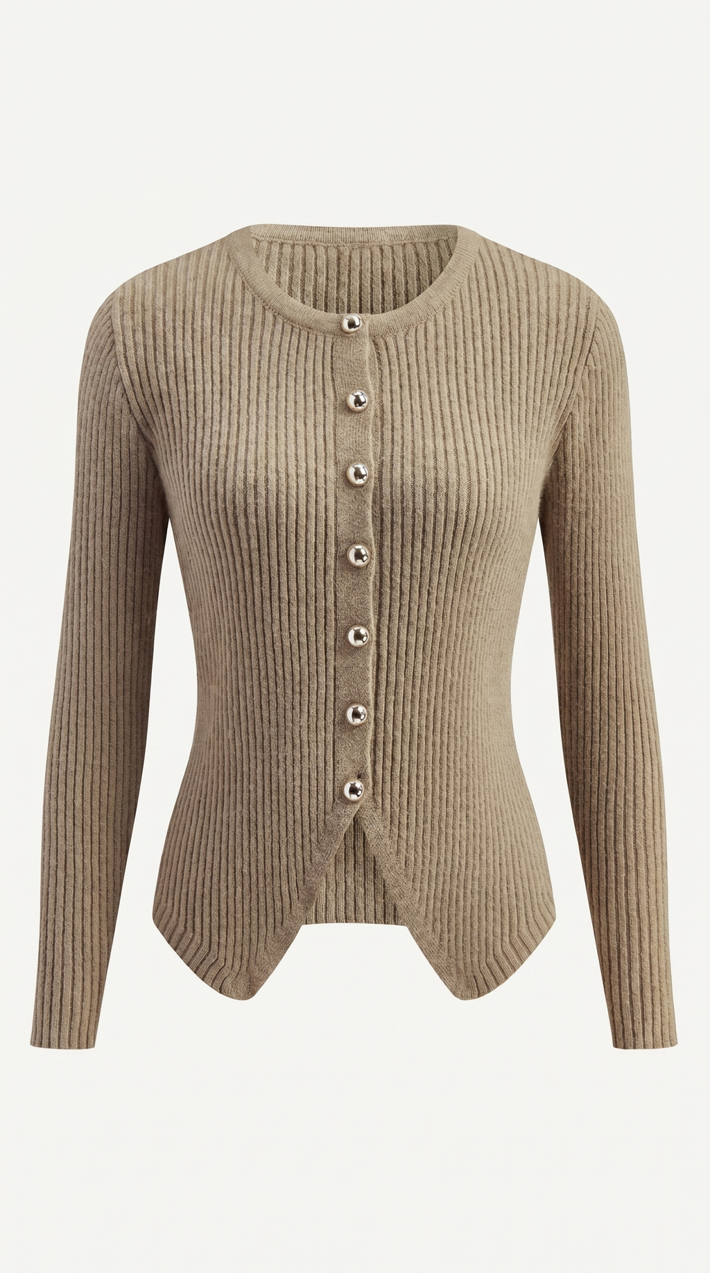 Angèle | V-Neck Button-Front Cardigan for Women