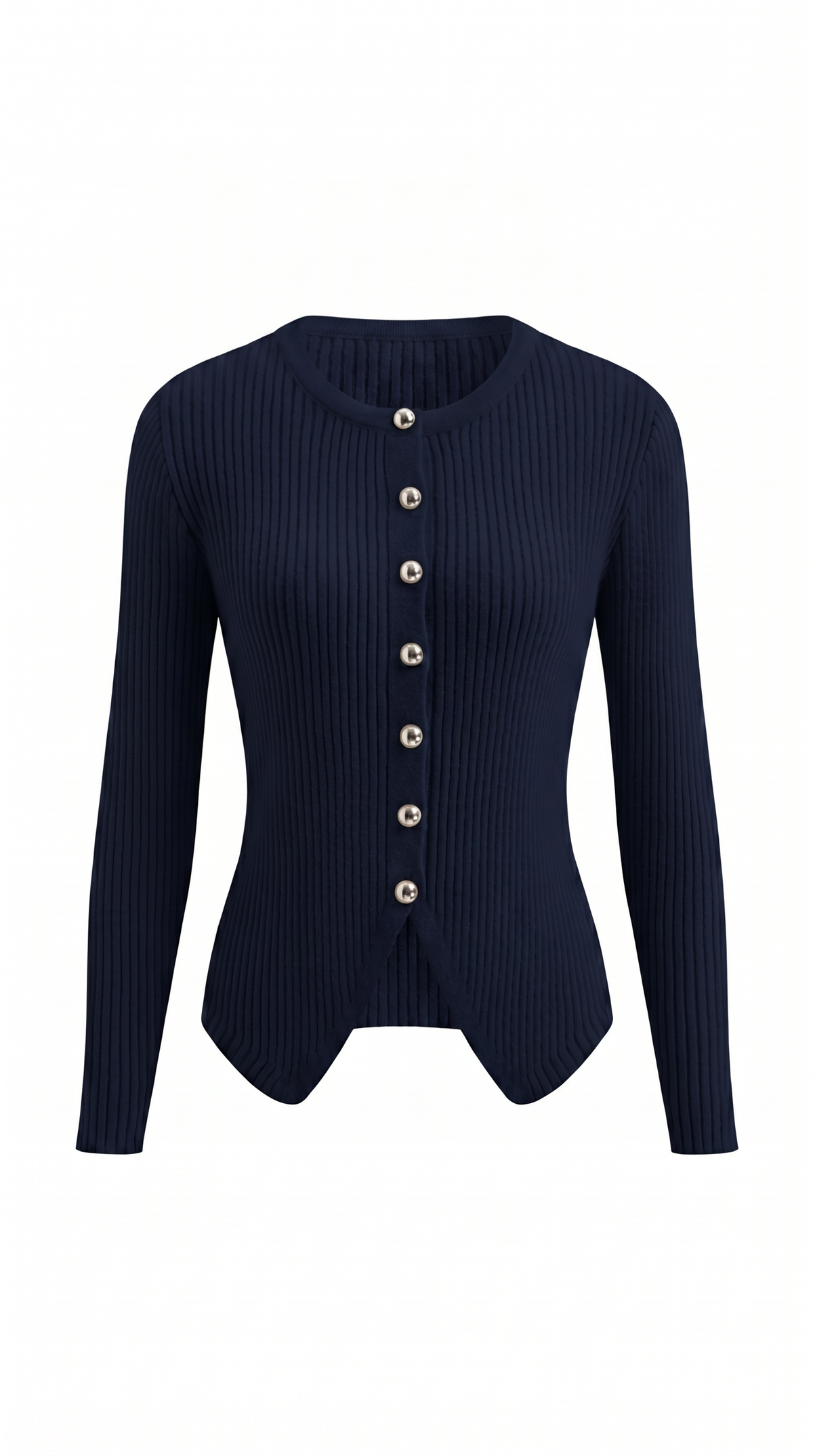 Angèle | V-Neck Button-Front Cardigan for Women