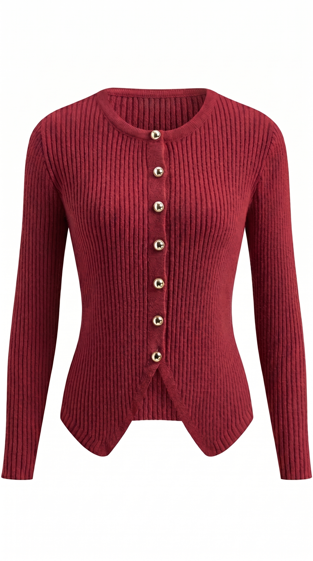 Angèle | V-Neck Button-Front Cardigan for Women