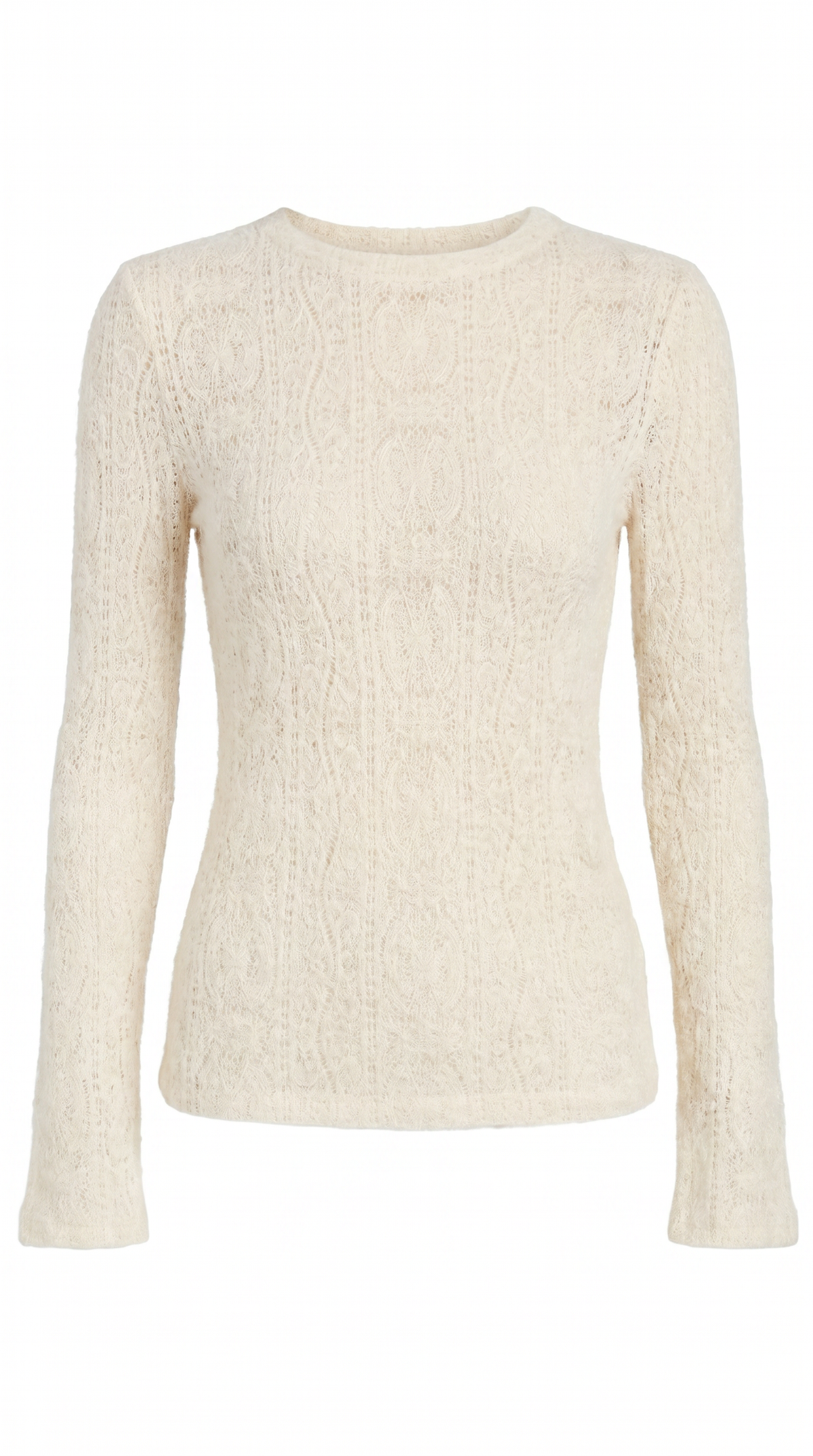 Sidonie | Crew Neck Floral Sweater for Women