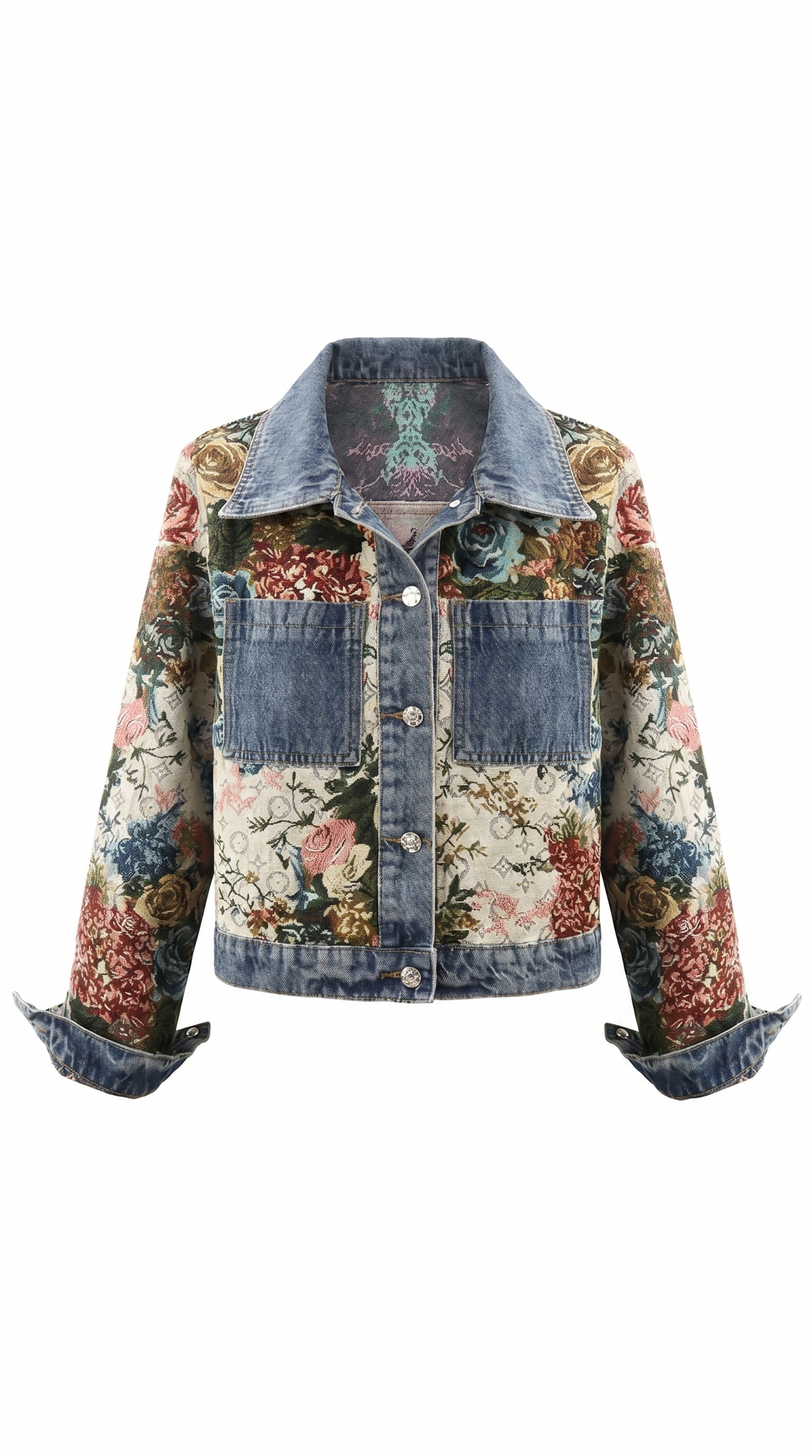 Céleste | Button-Front Denim Jacket for Women