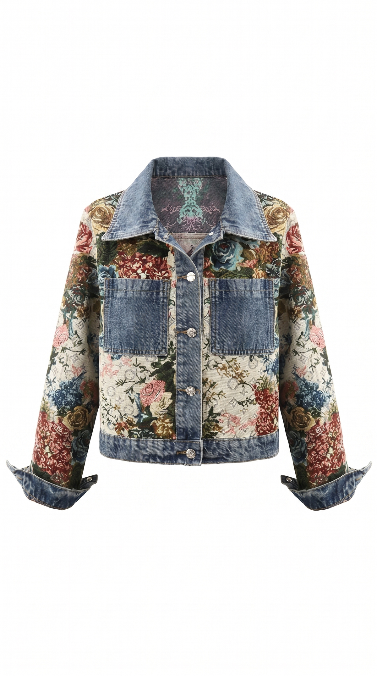 Céleste | Button-Front Denim Jacket for Women