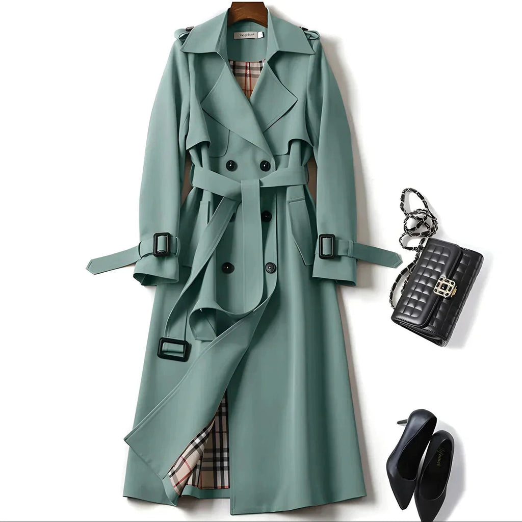 Juliana | Belted Tailored Refined Trench Coat