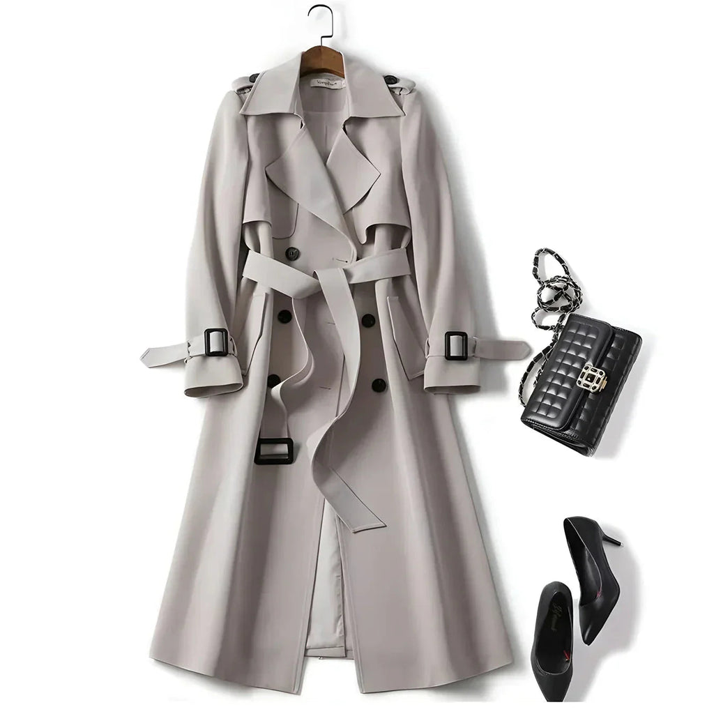 Juliana | Belted Tailored Refined Trench Coat